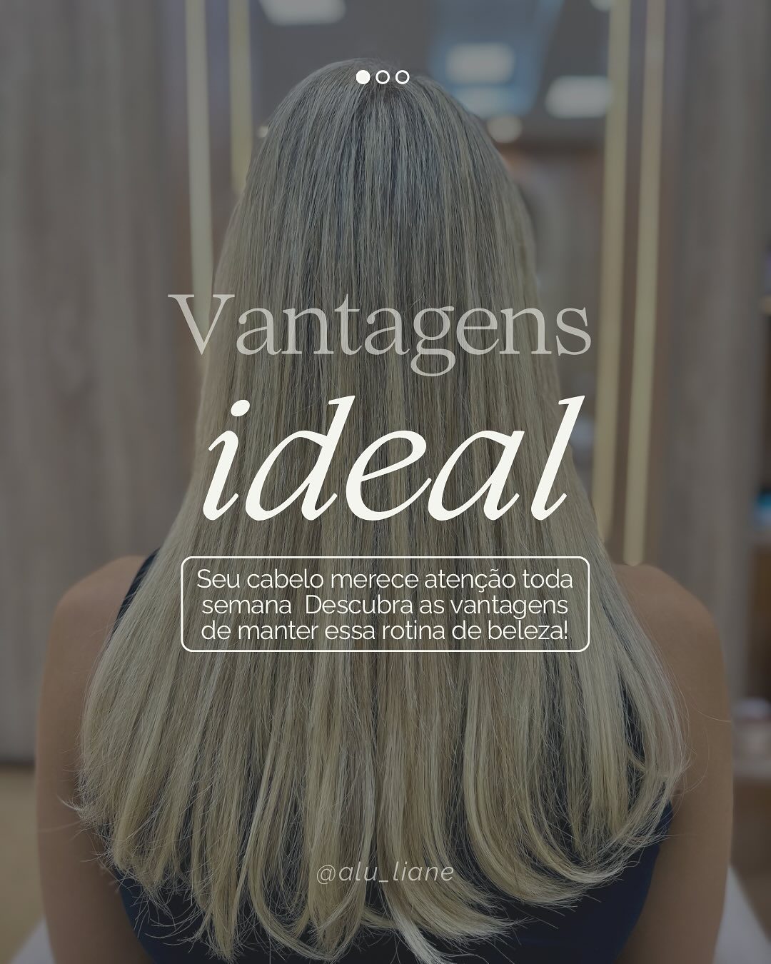 Cuidar do cabelo toda semana não é luxo, é autocuidado!Quando você mantém uma rotina de tratamen